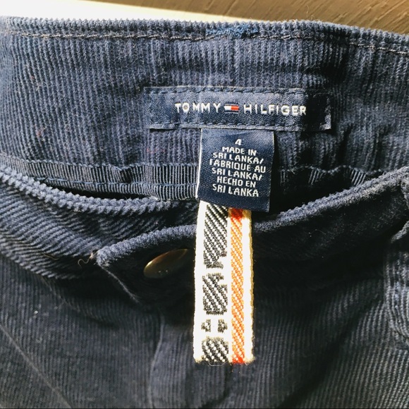Amazing Tommy Hilfiger Blue corduroy pants - Picture 4 of 6
